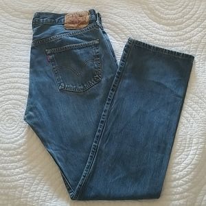 Men's Levi's 501blue jeans